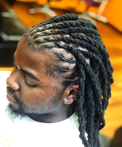 short locs styles male